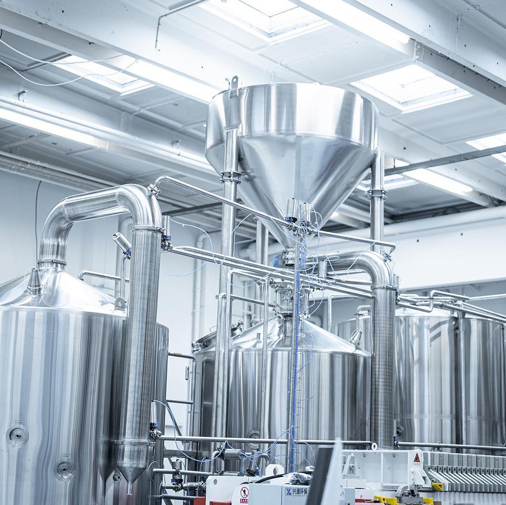 2500L 2 vessel beer brewing system brewery equipment in Denmark-BRØL Brewery
