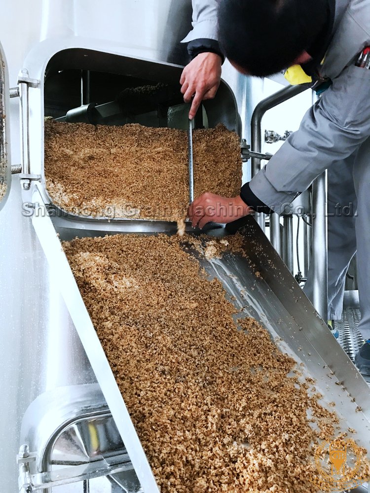 How many liters beer could be brewed with GrainBrew brewery equipment