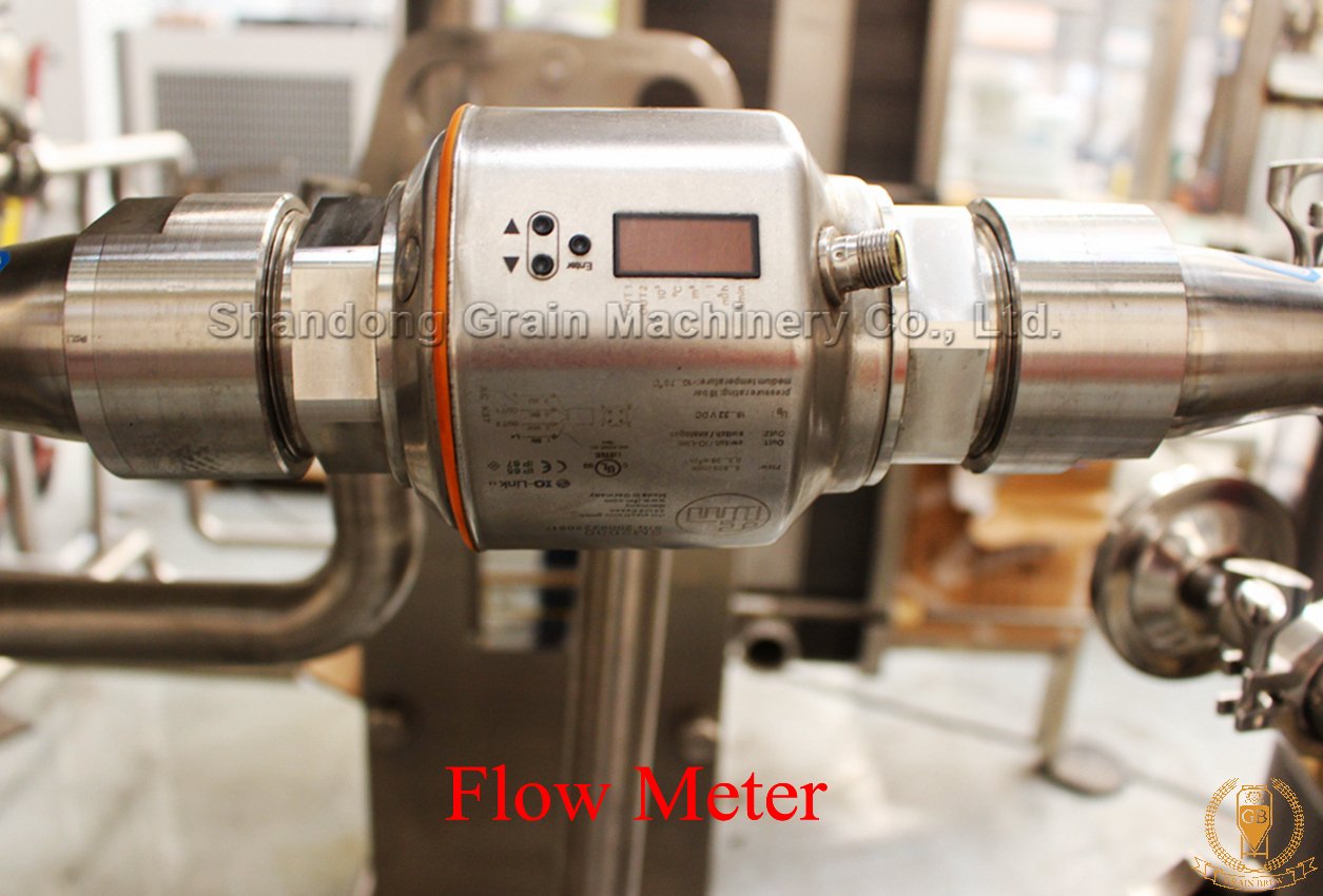 Application of flow meter in microbrewery
