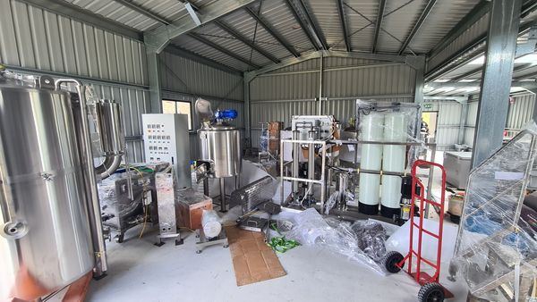 200L Brewing Project Ready to be Set Up