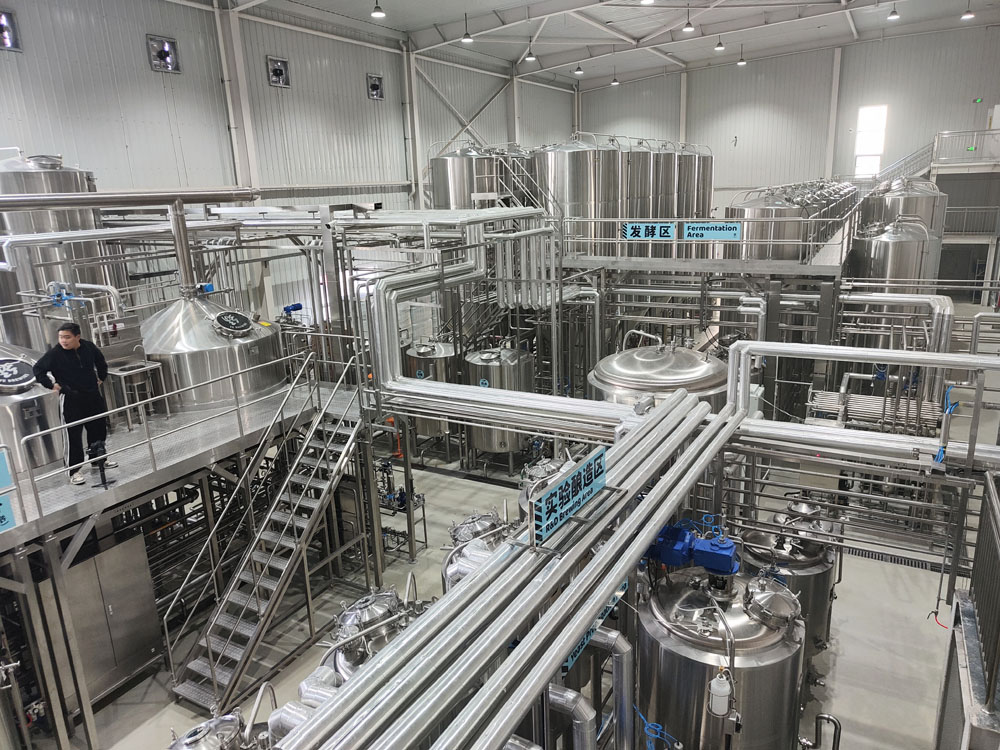 5000L Brewing Project Successful Launched for Wild Goose