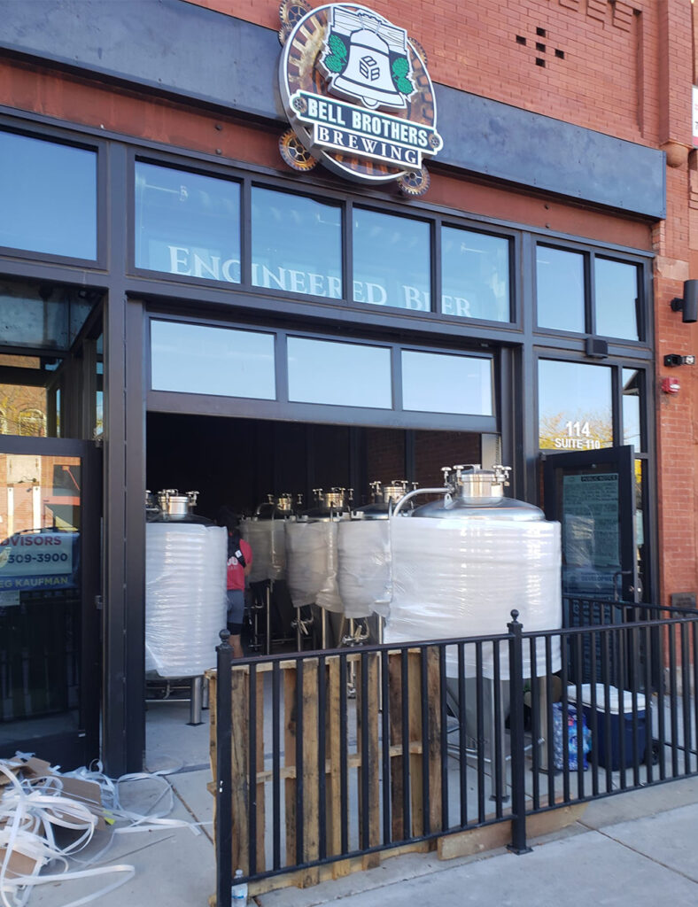 sistema de cervecería
