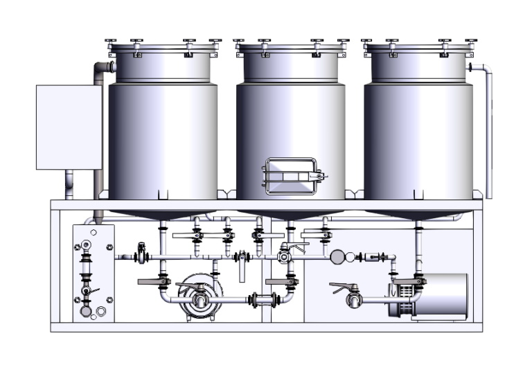 Equipo de cervecería de 50L