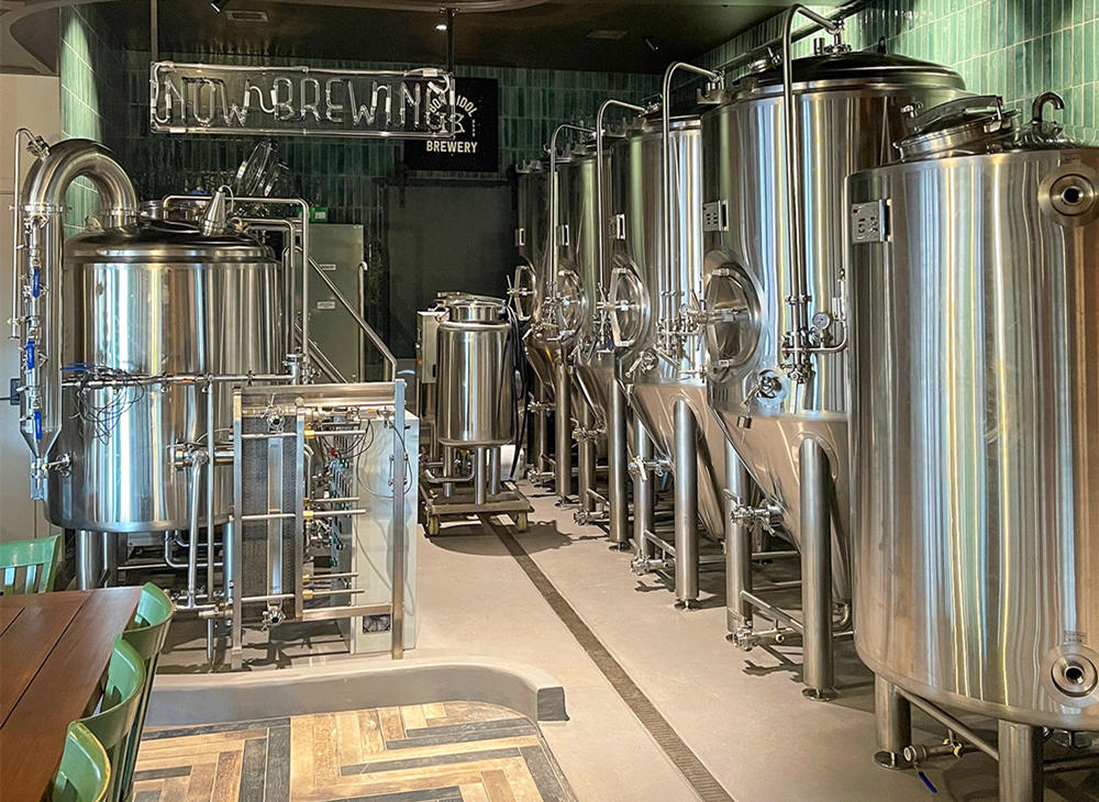 Proyecto de equipamiento de cervecería de 500L en Australia - Bone Idol Brewery