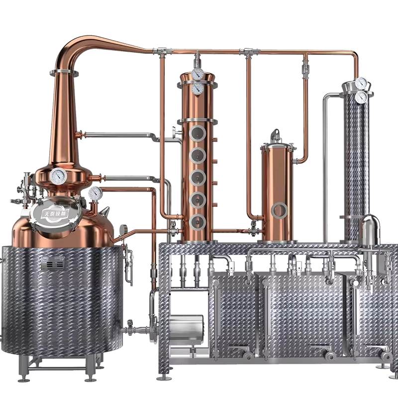 Alambique de cobre 300L