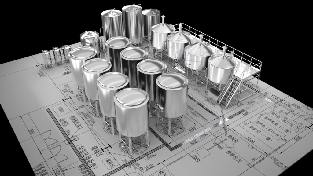 Proven 75,000hl per Year Commercial Brewery Equipment--The Popular 2.5KL Batch Turnkey Solution