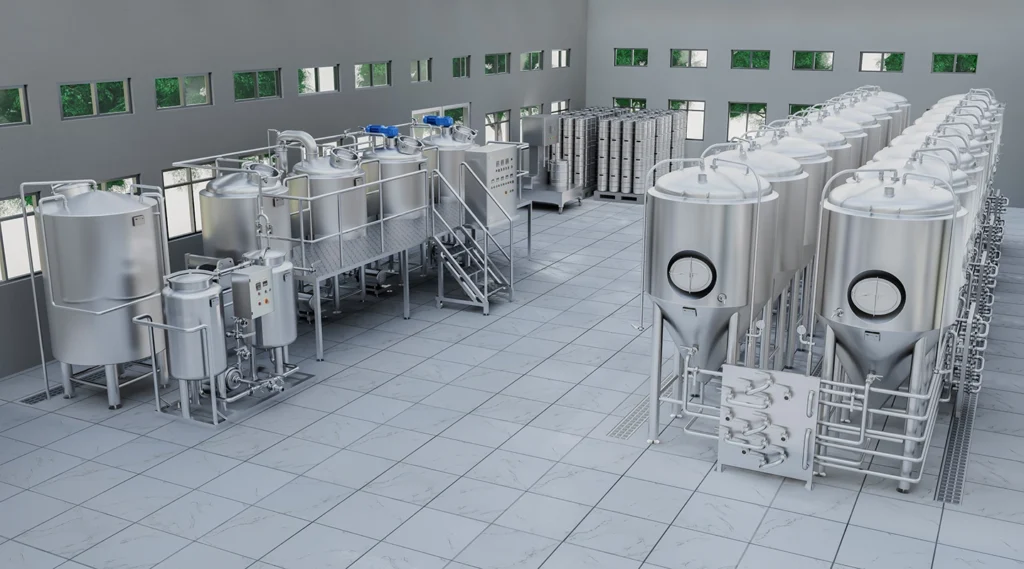 beer brewery equipment