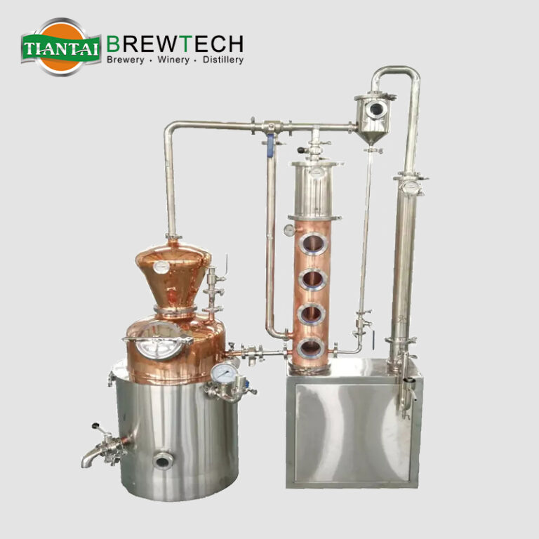 100L Distillation Equipment/Copper Pot Still & Column Still