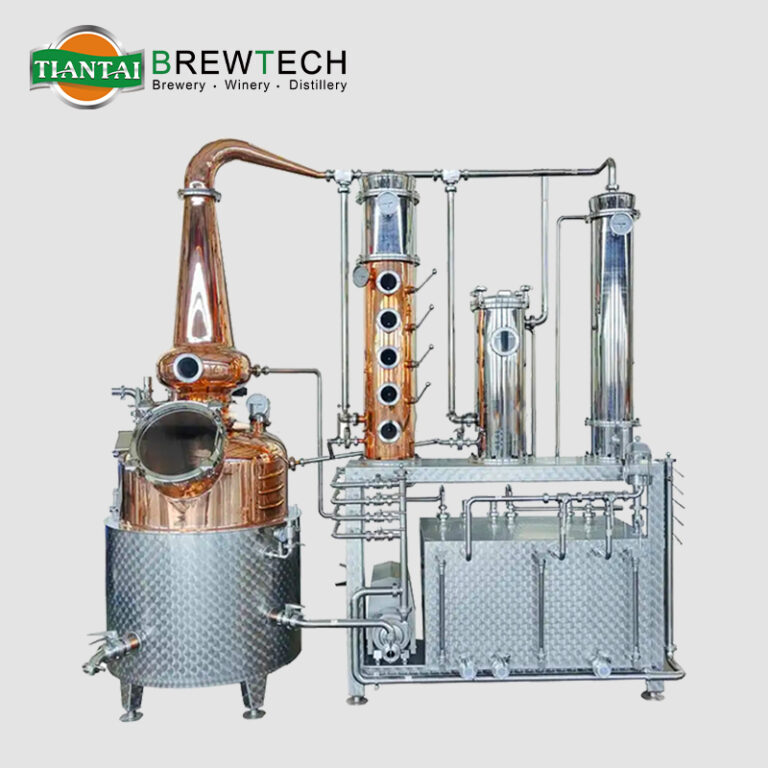 200L Distillation Equipment/Copper Pot Still & Column Still