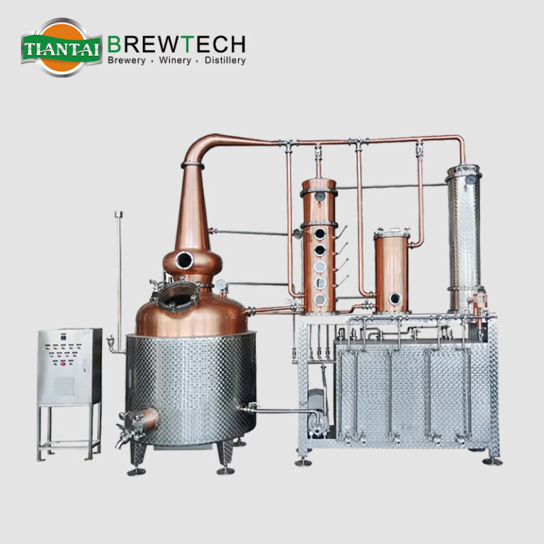 600L Distillery Equipment | Turnkey Distillation Systems for Whiskey, Vodka, Brandy & Rum