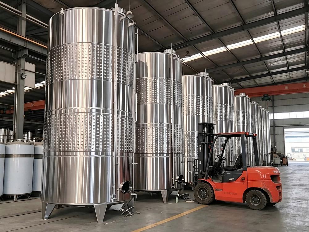 Depósito de fermentación de vino