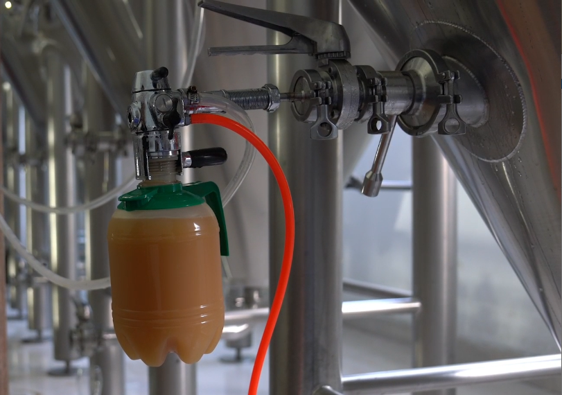 remplissage de bière